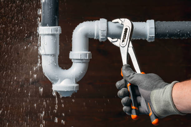 Professional Leak Detection technician working in Big Island, VA